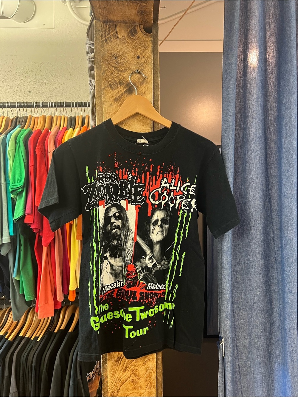 Vintage The Gruesome Twosome Tour Graphic Black T-shirt